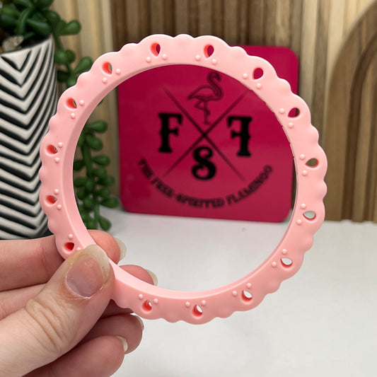 Pink Lace Chewie Bracelet