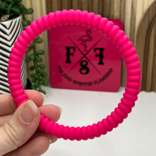Sassy Pink Abacus Chewie Bracelet