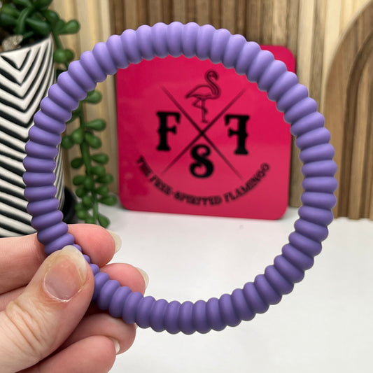 Purple Abacus Chewie Bracelet