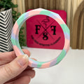 Tie Dye Faceted Chewie Bracelet