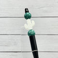 White Opal Cactus Plastic Pen