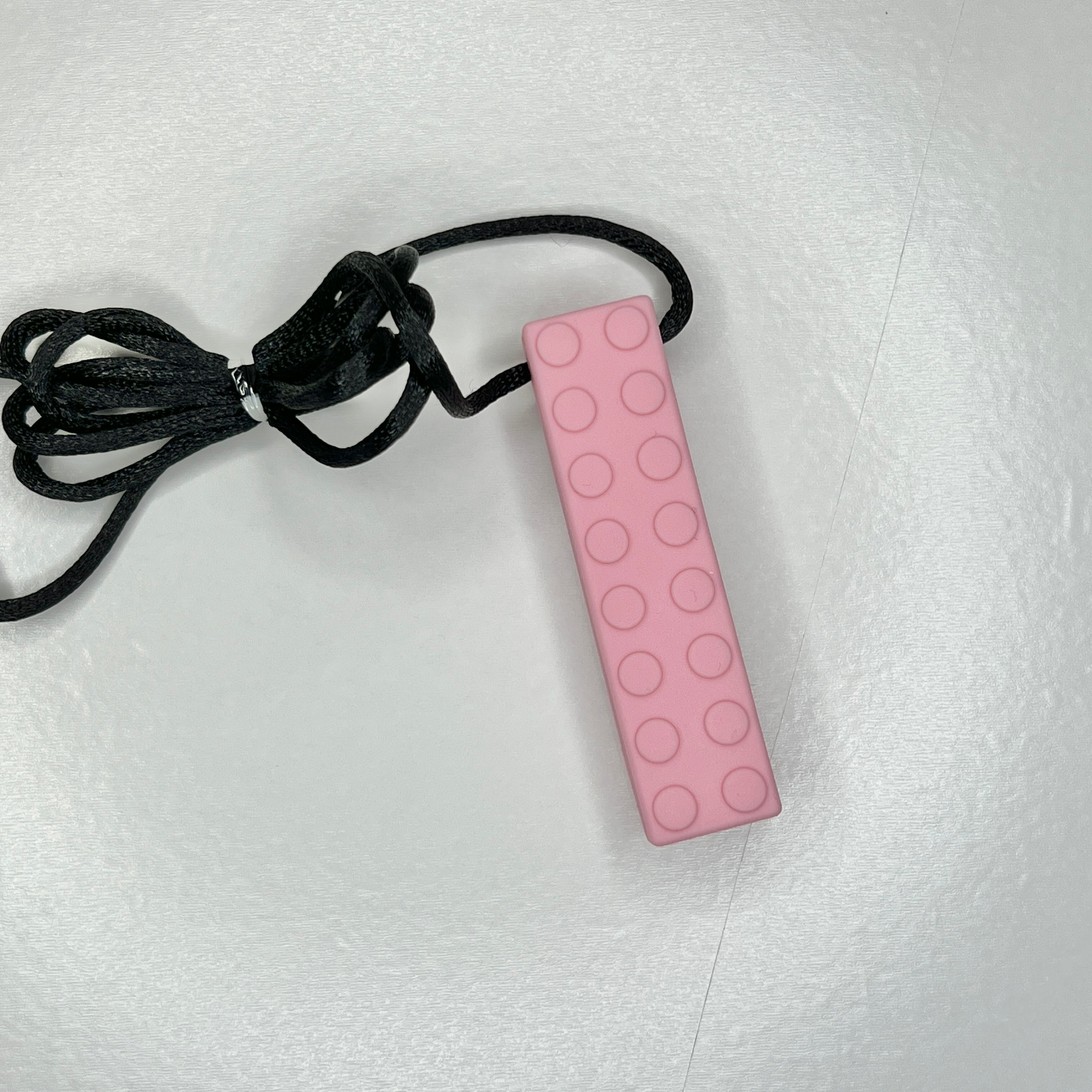 Pink Building Brick Sensory Chewer