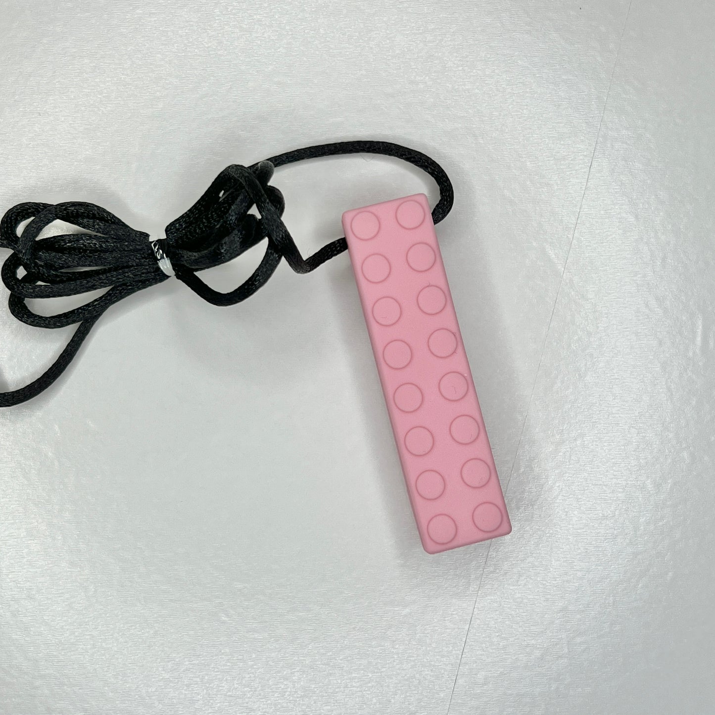 Pink Building Brick Sensory Chewer
