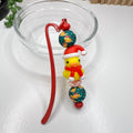 Quack-mas Beaded Bookmark