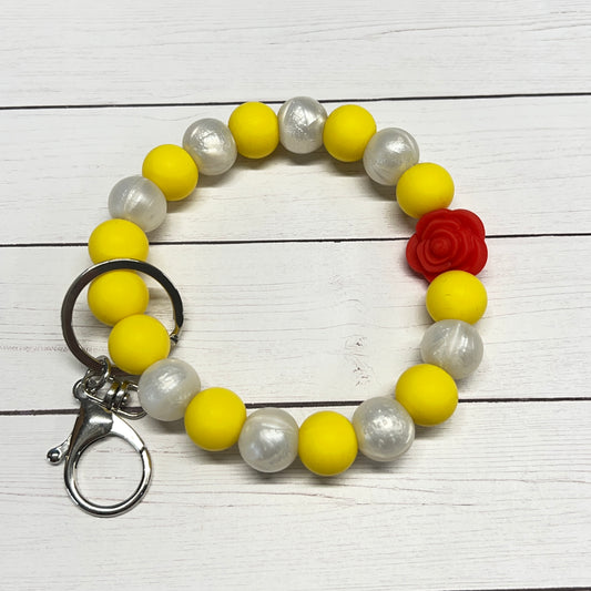 Beauty & Beast Inspired Wristlet