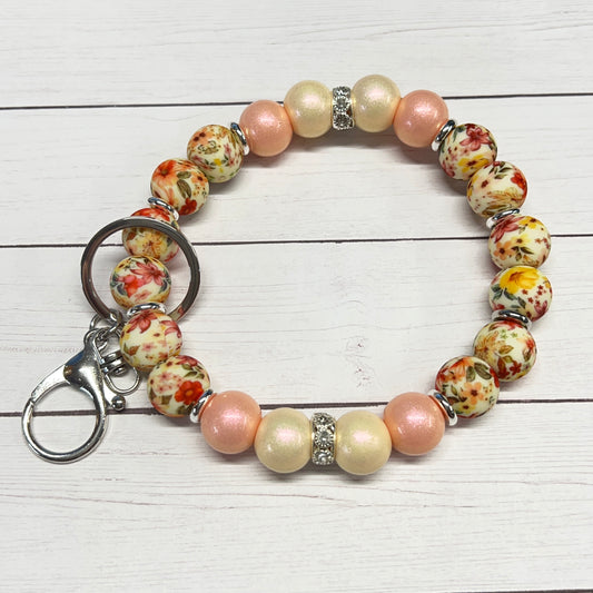 Summer Blossom Jeweled Wristlet