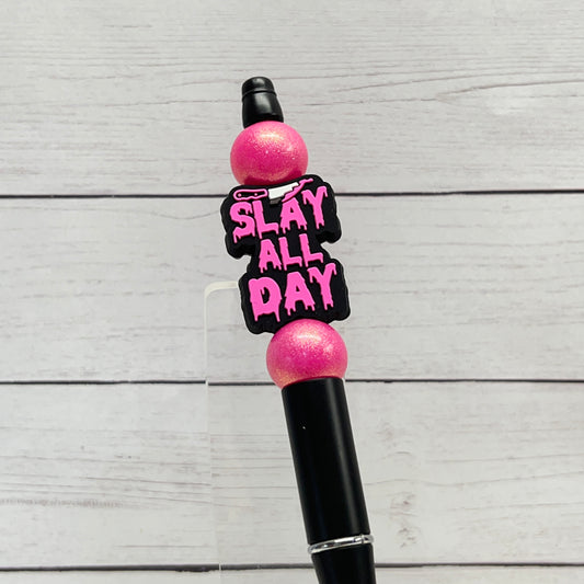 Slay All Day Plastic Pen