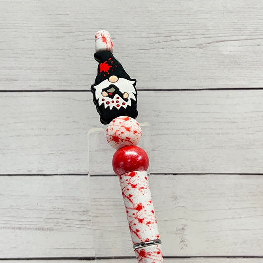Gnome Spatter Plastic Pen