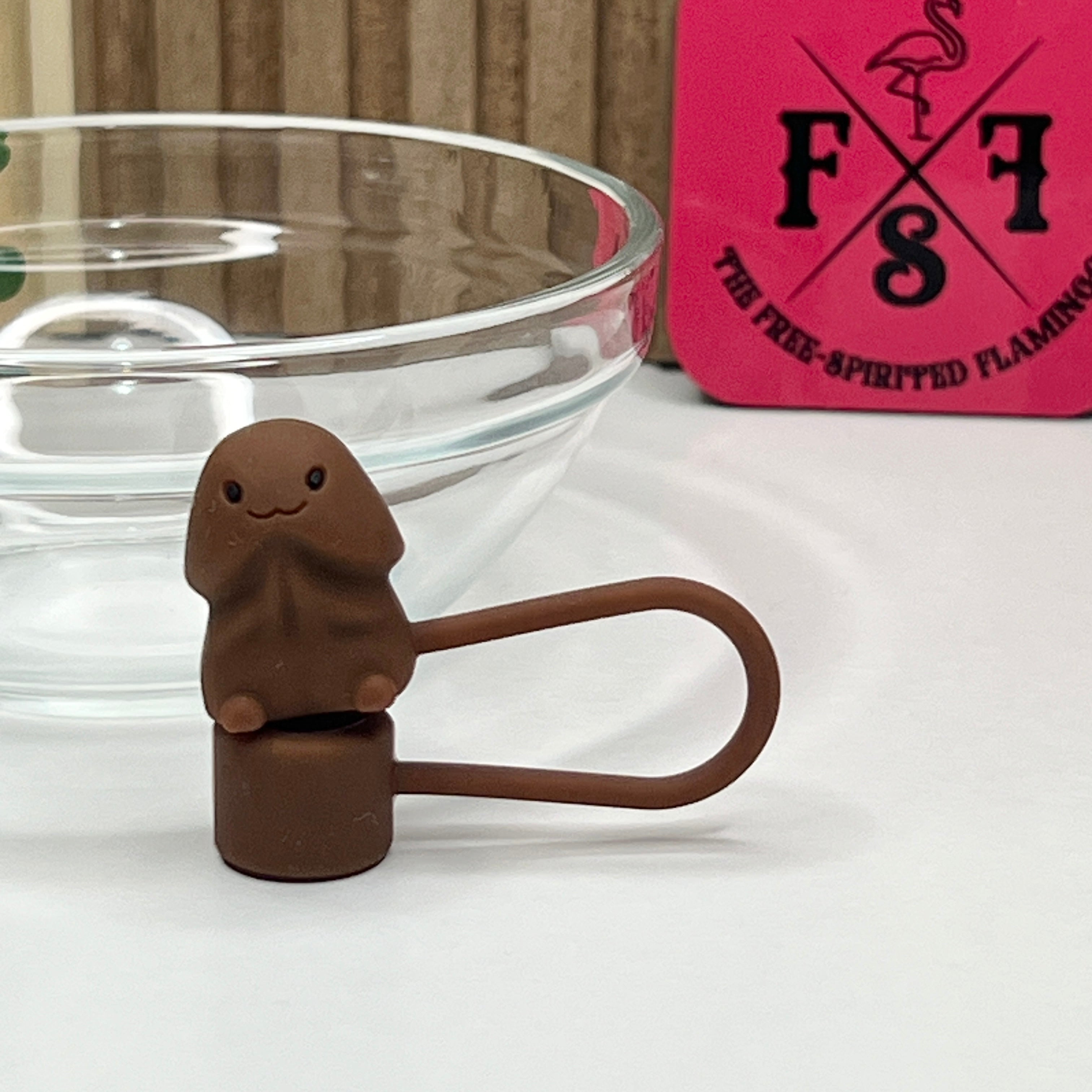 Chocolate Richard Straw Topper