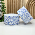 Blue Rosette Tumbler Boot