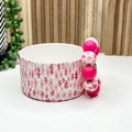 Pink Daisy Tumbler Boot & Charm Set