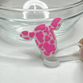 Big Pink Oillie Straw Topper