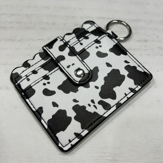 Black & White Cow Wallet