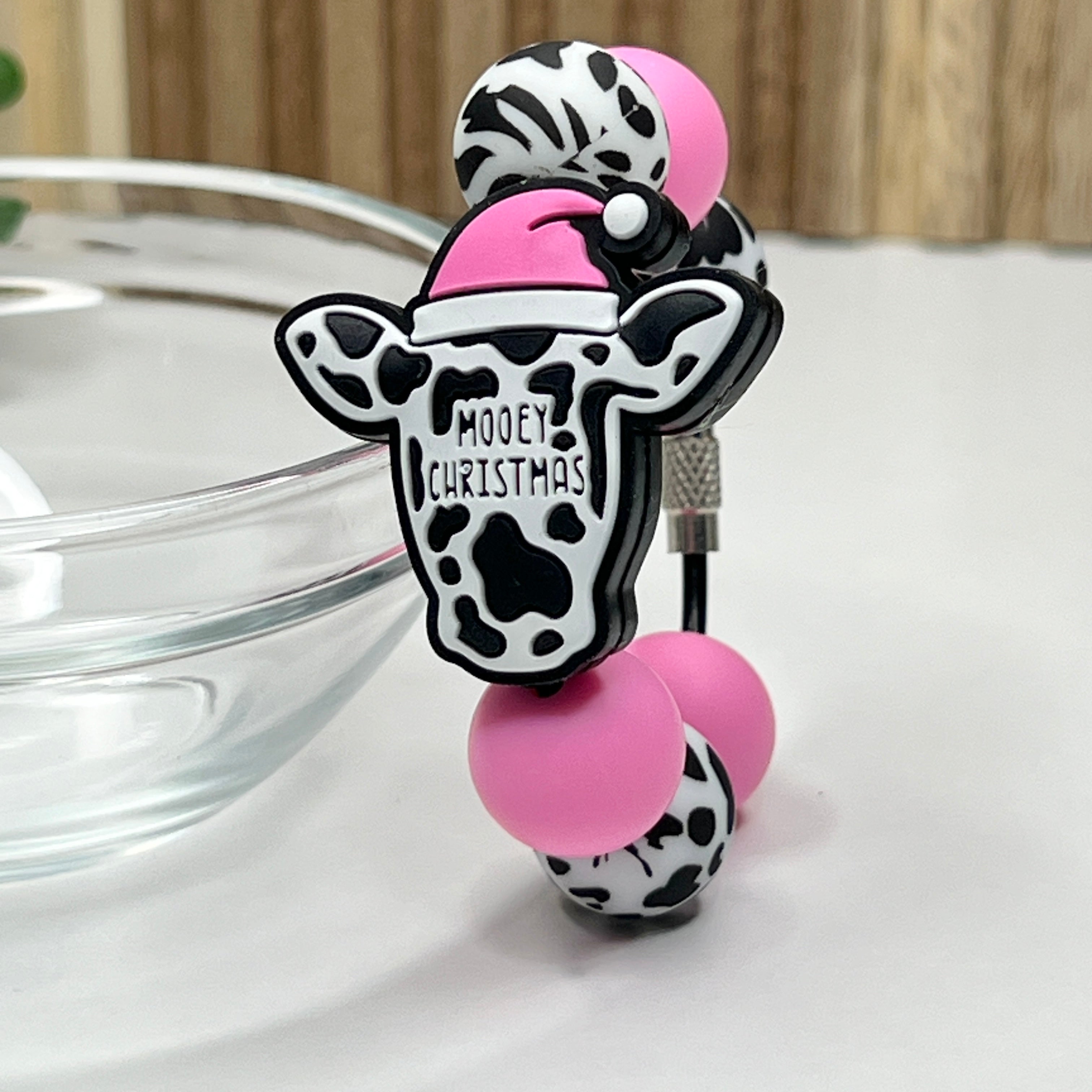 Mooey Christmas Cup Charm