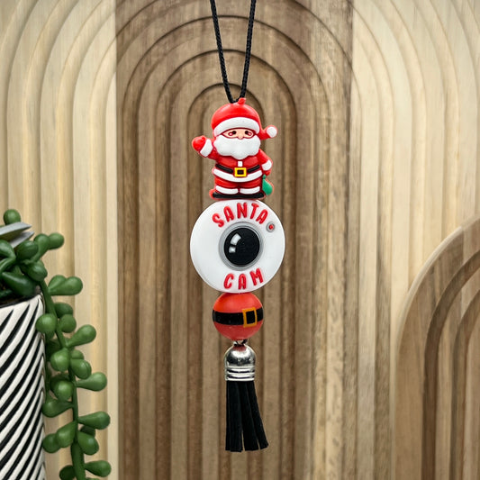 Santa Cam Car Charm
