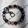 Halloween Leopard Wristlet