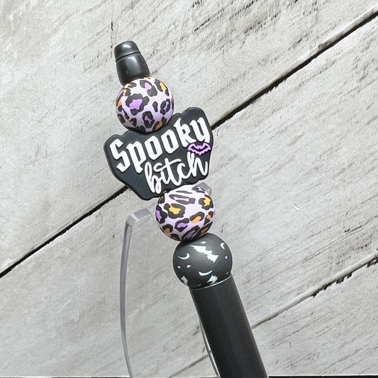Spooky Bitch Plastic Pen