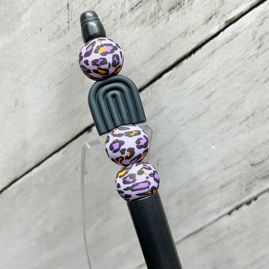 Halloween Leopard Rainbow Plastic Pen