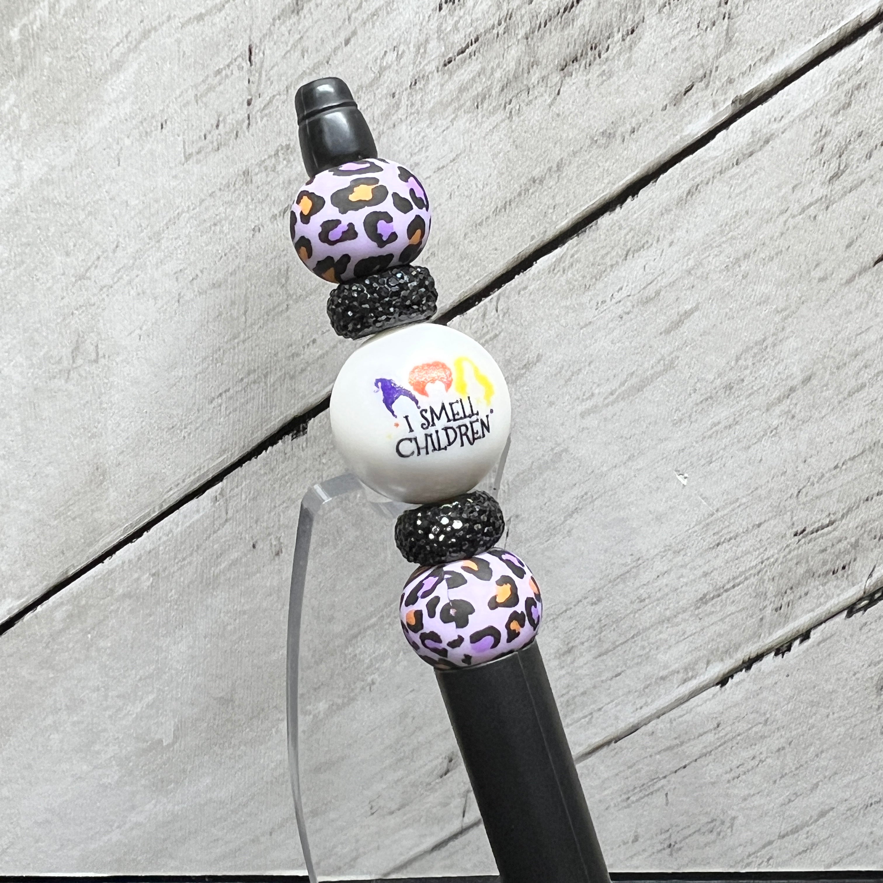 Leopard Witch Trio Plastic Pen
