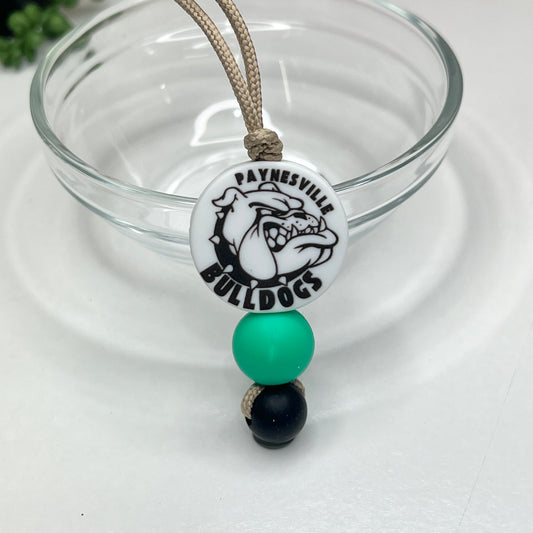 Solid Bulldog Zipper Charm
