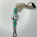 Bulldog Checkered Abacus Lanyard