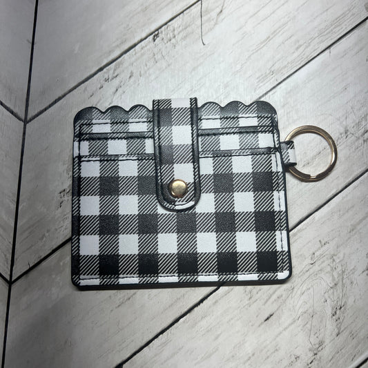 B&W Buffalo Plaid Wallet