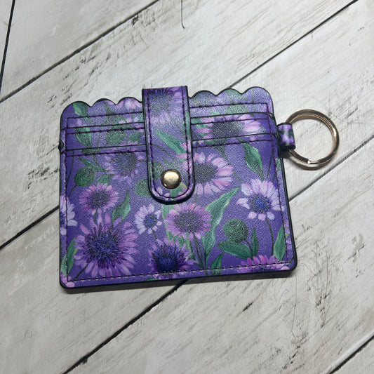 Purple Sunflower Wallet