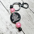 Too Clumsy Black Keychain Bar