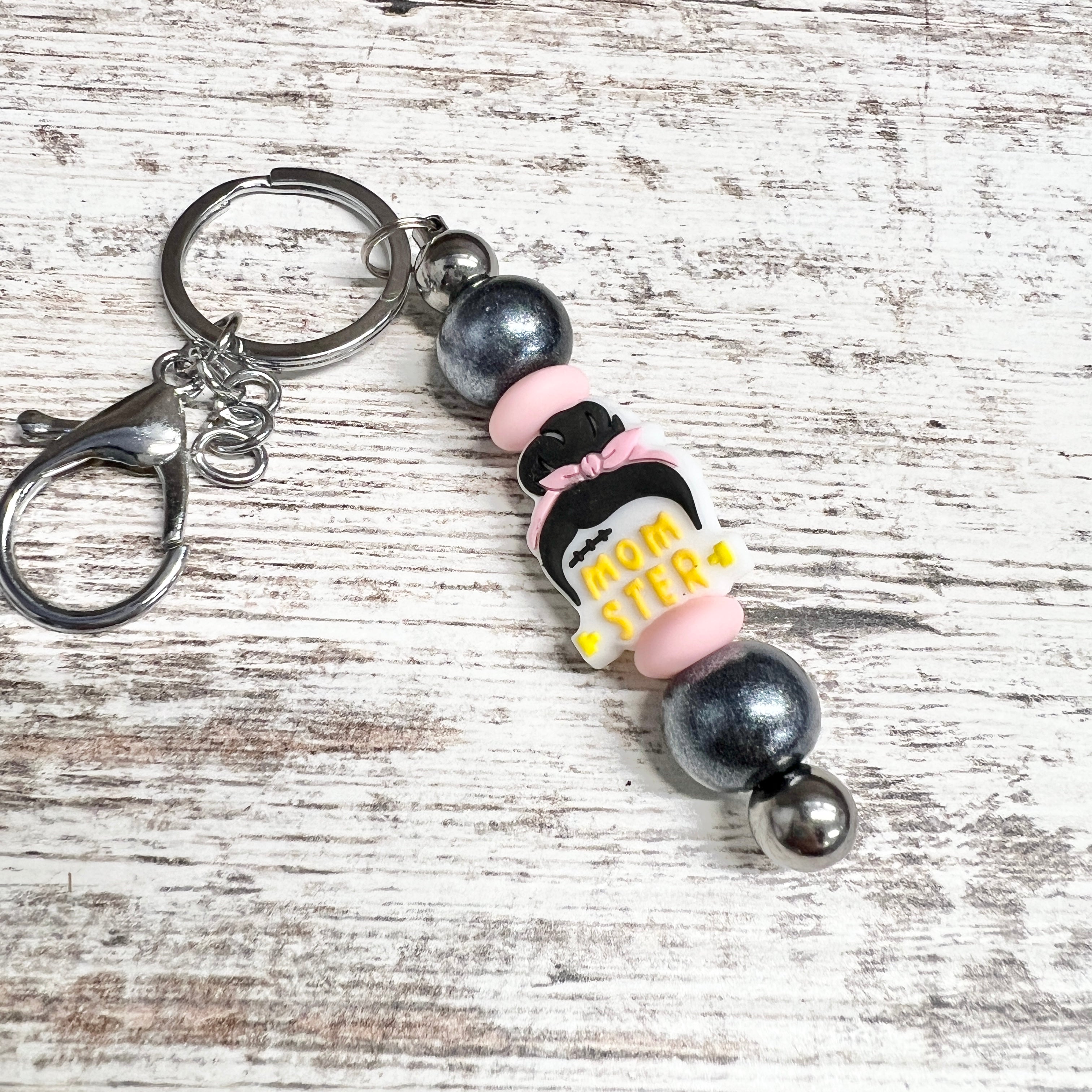 Momster Silver Keychain Bar