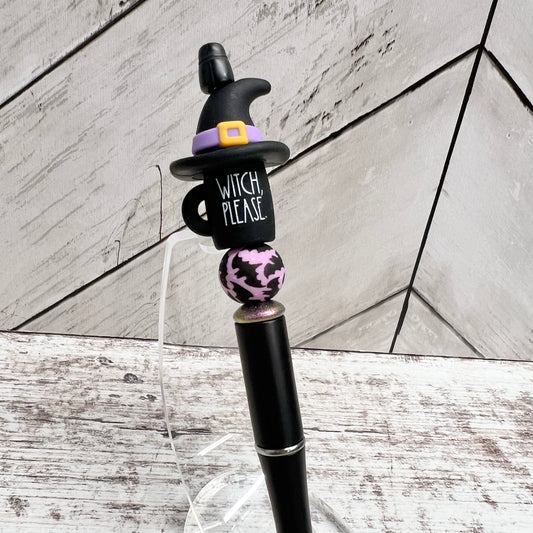 Witch Please Plastic Pen