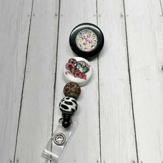 CNA Cow Leopard Badge Reel