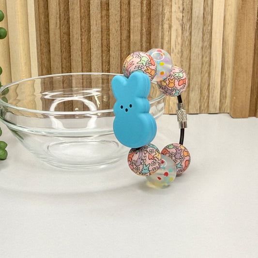 Blue Peep Cup Charm