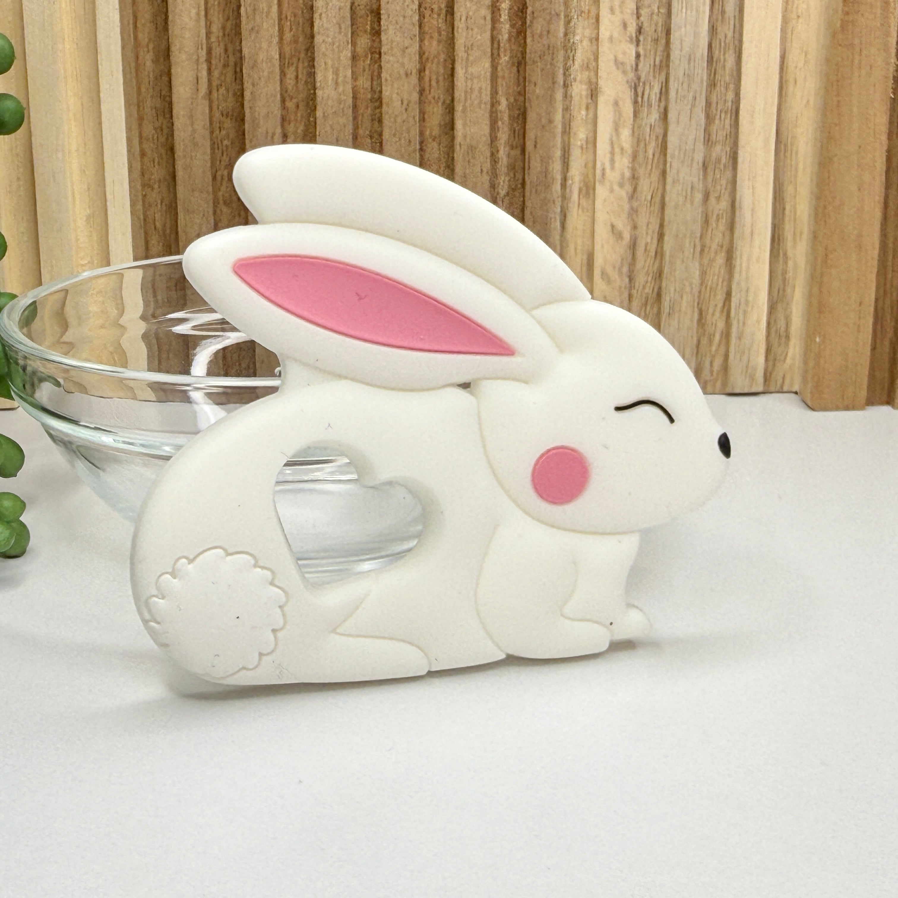 White Bunny Teether