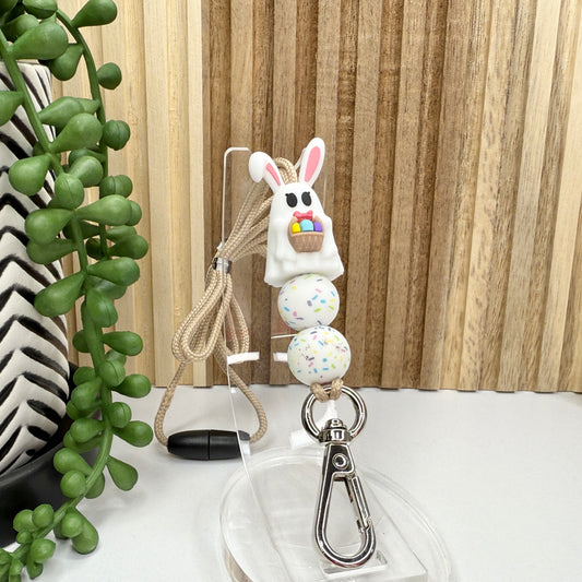 Easter Ghost Lanyard