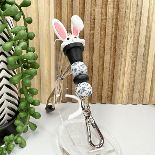 Potted Bunny Lanyard