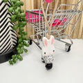 Bunny Love Zipper Charm