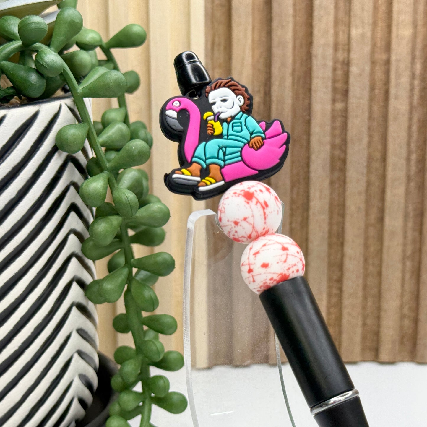 Floating Mike Plastic Pen