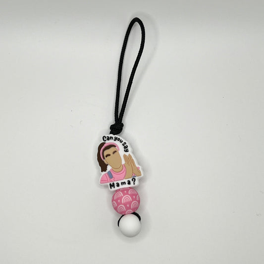 Miss Rachel Zipper Charm
