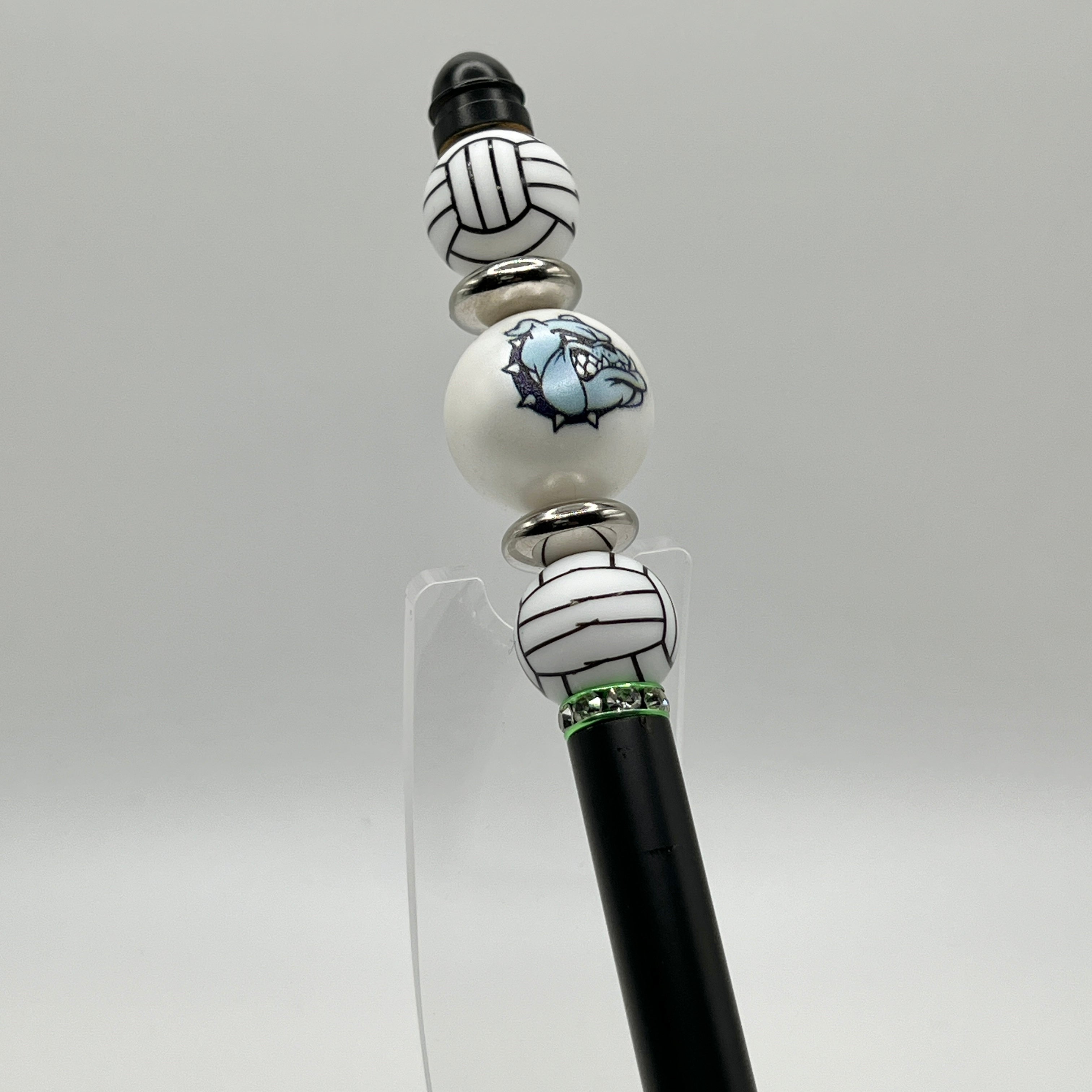 Bulldog Volleyball Metal Pen