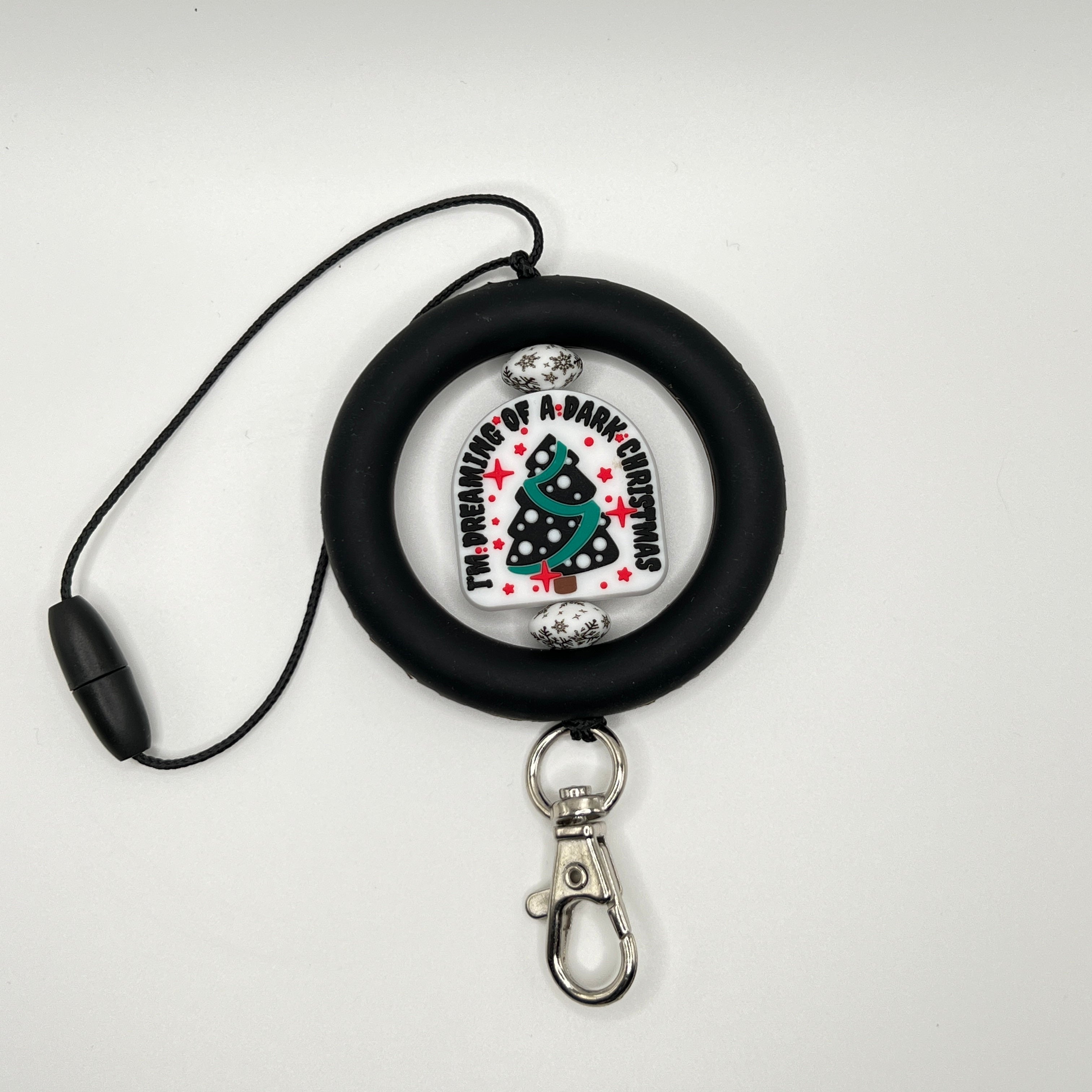 Dark Christmas Car Charm