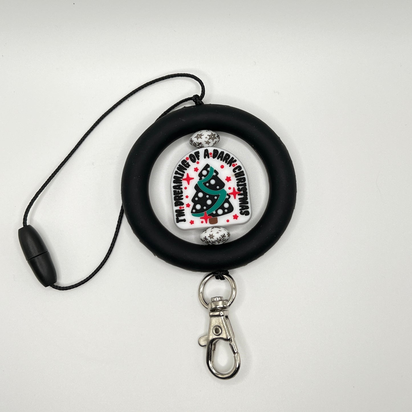 Dark Christmas Car Charm