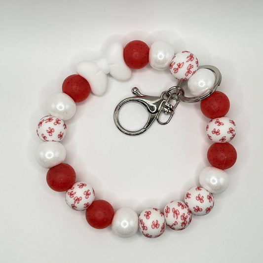 Peppermint Kisses Wristlet