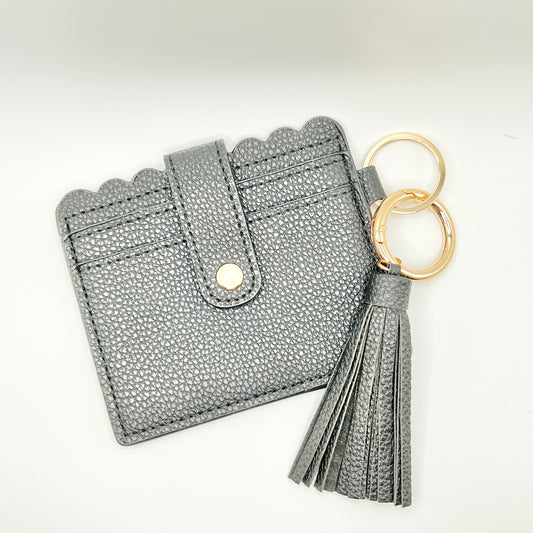 Black Wallet w/Tassel