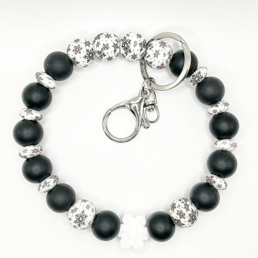 Snowfall Flake Wristlet