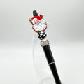Red Retro Santa Plastic Pen