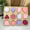 Shape Puzzle | Pink & Purple
