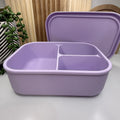 Silicone Bento Box w/Lid | Lilac