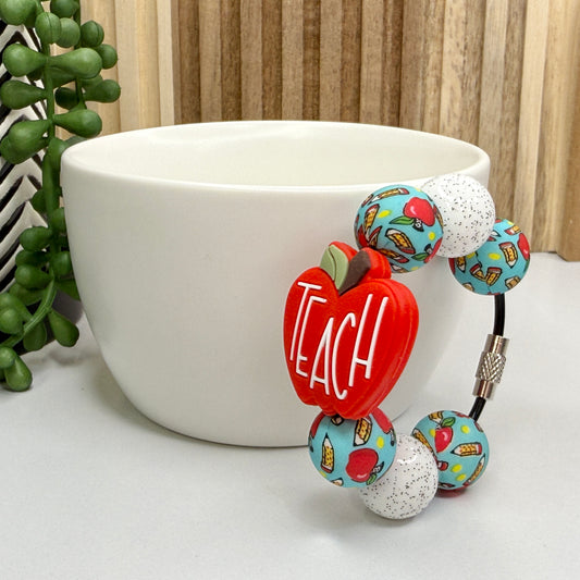 Red Apple Cup Charm