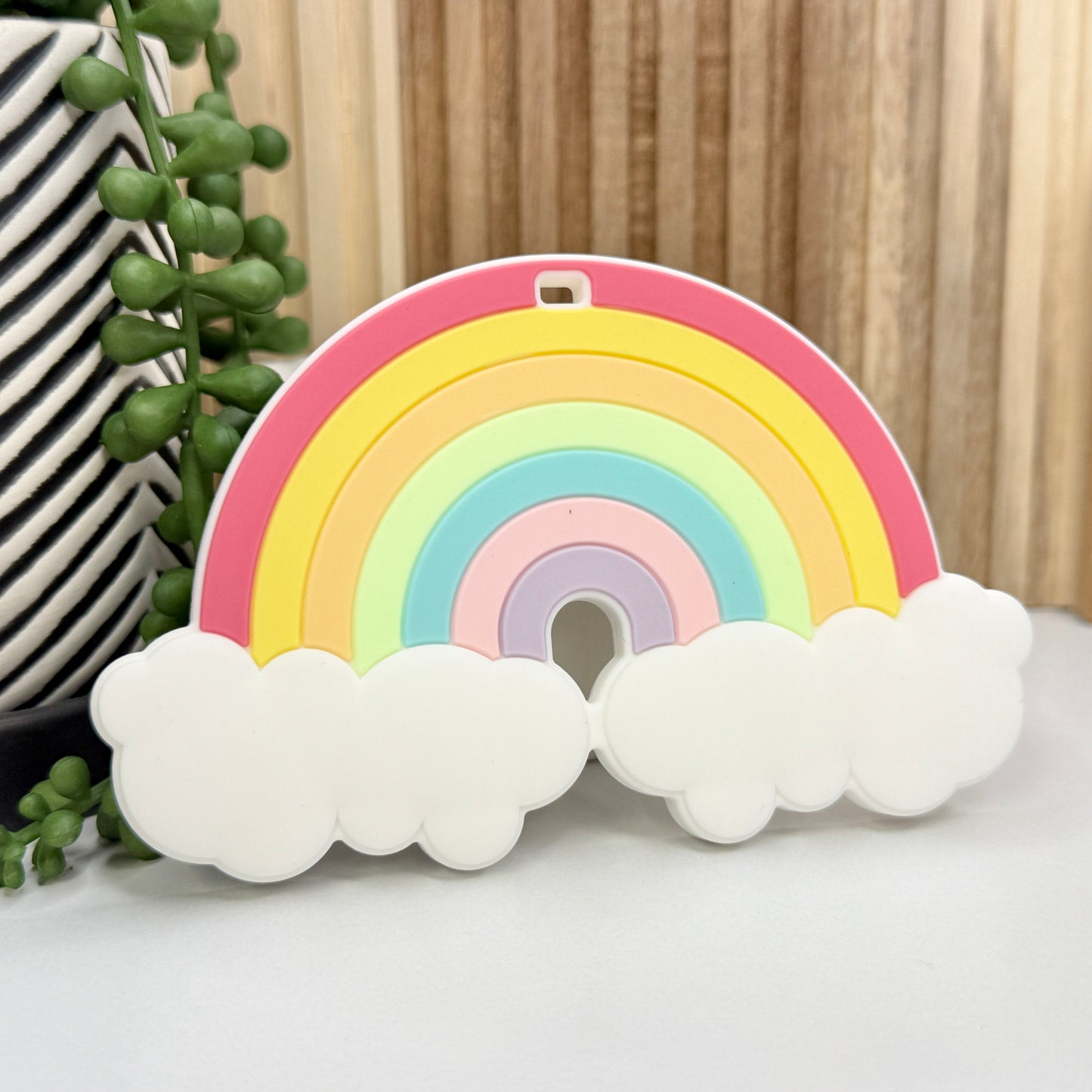 Rainbow w/Clouds Teether