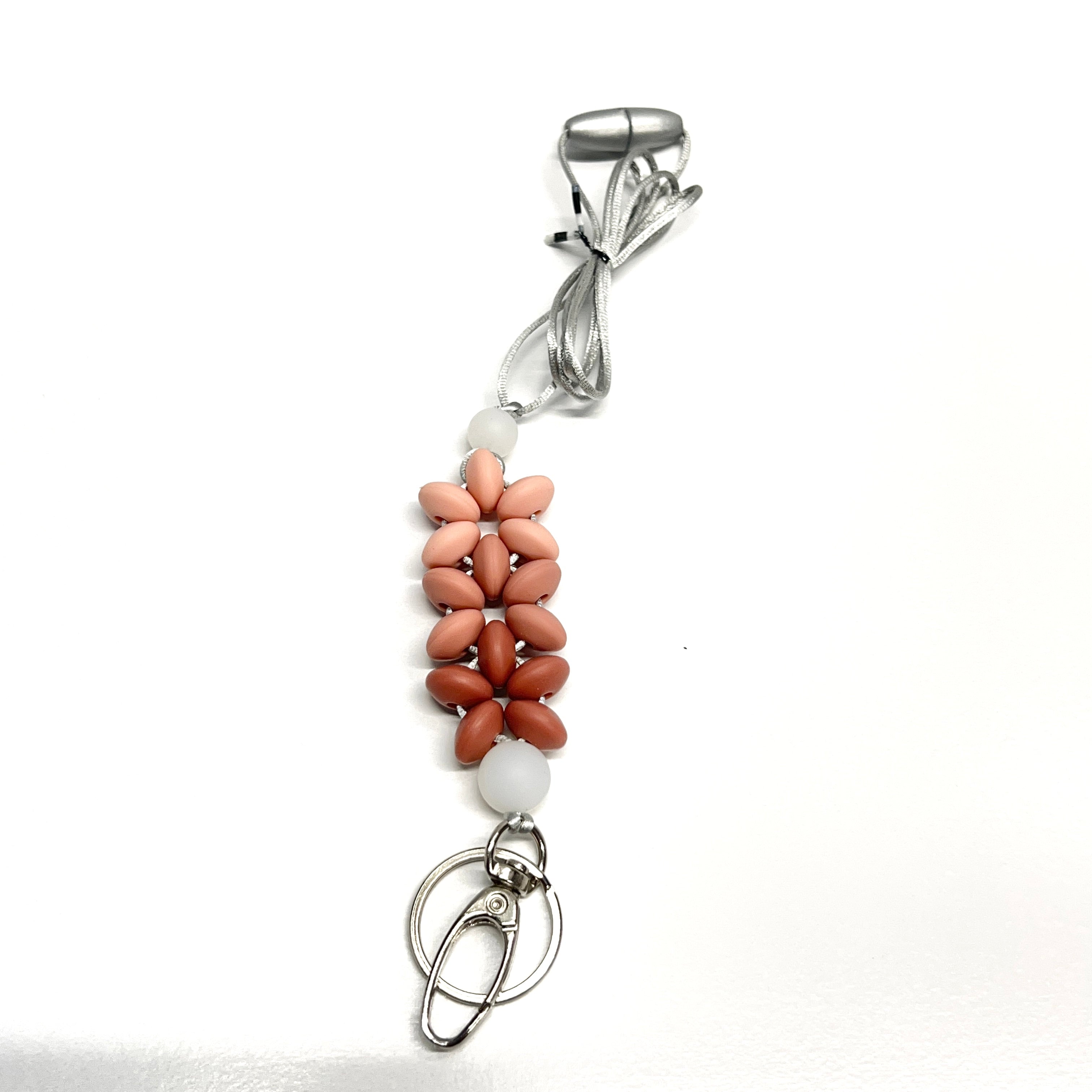 Ombre Flower Lanyard